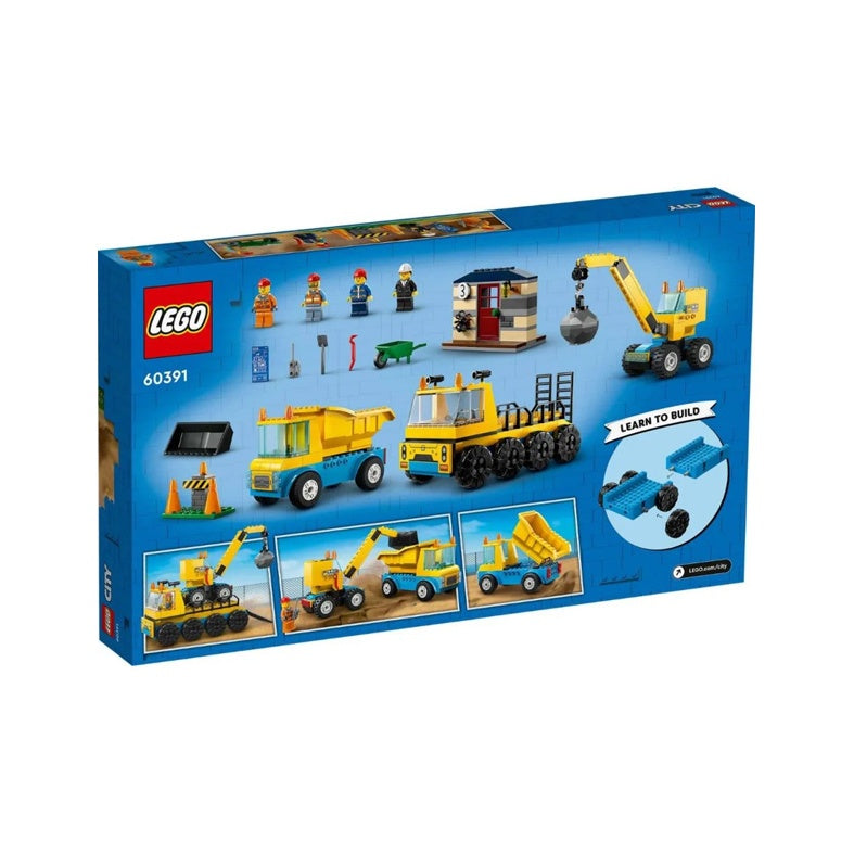 Конструктор LEGO City "Грузовик и Кран" (60391) - Boxette Shop